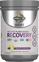 Garden of Life Sport Vegan Post Workout Muscle Recovery Powder for Men & Women - BlackBerry Lemonade 30 Servings, Organic Plant Based Recovery, 100mg Magnesium, Antioxidants, Post Workout Supplements