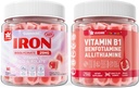 Vegan Iron Gummies+Vitamin B1 Gummies