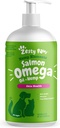 Zesty Paws Salmon Omega Oil Hemp for Dogs and Cats with Wild Alaskan Salmon Oil Omega 3 and 6 Fatty Acids with EPA DHA for Pets Supports Normal Skin Moisture and Immune System Function 32oz