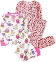 The Children's Place Girls Long Sleeve 2 Piece Snug Fit Cotton Pajamas