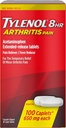 Tylenol 8 HR Arthritis Pain Caplets, 650mg - 100 ct, Pack of 4