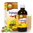 BASIC AYURVEDA Triphalaジュース | 16.23 Fl Oz (480ml) | オーガニックフルーツジュース アマラビヒタキ & ハリタキ | ヘルシーな髪と消化のためのビタミンCの天然由来 |