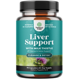 Natures Craft Liver Cleanse Detox & Repair - Herbal Liver Support Milk Thistle Supplement - Silymarin Milk Thistle Supplements with Dandelion Root, Choline, Beetroot & Artichoke Extract - 90 カウント
