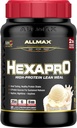 AllMAX HEXAPRO、フレンチバニラ - 2 lb - 25 グラムのたんぱくパーサービング - 8-Hour Sustainedリリース - ゼロシュガー - 21 サービング