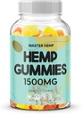 Naturals Fruit Hemp Gummies High Strength - Vegan Hemp Oil Infused Gummies Edibles Performance Great for Peace & Relaxation, Bloom Favorite Gummy
