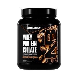 NutraBio 100%の乳清蛋白質の隔離蛋白質の粉、完全なアミノ酸のプロフィール、非GMO、大豆及びグルテンフリー、低い炭水化物、低いカロリーの乳蛋白質の粉、チョコレートピーナツのバター、2つのLbsの25g蛋白質