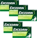 Excedrin Extra Strength - 24 Caplets, Pack of 5