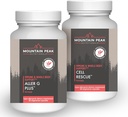 Mountain Peak Nutritionals Immune Support Combo Pack – Aller G Plus for Seasonal Respiratory Health & Cell Rescue with Turmeric & Bromelain – Hypoallergenic Supplements for Whole Body Wellness