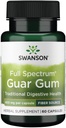 Swanson Full Spectrum Guar Gum 400 Milligrams 60 Capsules