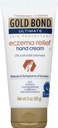 Gold Bond Medicated Eczema Relief Hand Cream, 3 oz., Skin Protectant Cream With 2% Colloidal Oatmeal