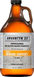 Argentyn 23の専門の免疫サポート-コロイド銀、生物活動的な銀のHydrosol、23のppmの液体のねじれの上、64 FlのOz (1,892のmL)