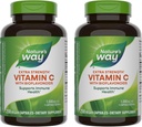 Nature's Way Extra Strength(1) Vitamin C with Bioflavonoids, Supports Immune Health*, Promotes Collagen Production for Healthy Skin*, 1,000 mg per Capsule, 250 Vegan Capsules (Packaging May Vary)