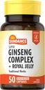 Sundance Super Ginseng Complex | with Royal Jelly | 50 Quick Release Capsules | Non-GMO and Gluten Free Traditional Herb Supplement
