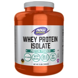 NOWの食糧スポーツの栄養物、Whey蛋白質の隔離、BCAAsの不燃性の粉、5ポンドの25 g