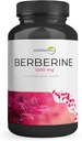 Berberine HCl 1200mg - 血糖、インシュリン&重量管理のための高効力サプリメント - 非GMO、グルテンフリー、ビーガンカプセル - ハート&代謝サポート、米国製 - 60カウント