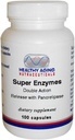 Super Enzymes Double Action Release With Pancrelipase 100 Capsules