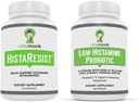 HistaResist™ Histamine Blocker for Histamine Intolerance and Low Histamine Probiotics - Fight Histamine Intolerance and Support Balanced Gut Health