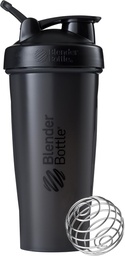 BlenderBottle 古典的なシェーカー ボトル パーフェクト のために タンパク質 シェイクス と プレ ワークアウト, 28-オンス, ブラック