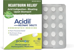 酸の還流、Heartburn、消化不良およびUpsetの胃の軽減のためのホウ素の酸性剤 - 60の計算