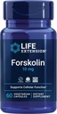 Life Extension Forskolin, Coleus forskohlii, Cellular Energy Health Support Supplement, 10 mg, standardized Extract, Non-GMO, Gluten-Free, Vegetarian, 60 Capsules, 1-2 Month Supply