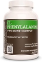 Remedy's nutrition DL-Phenylalanine (DLPA) | 1,000 mg, 60 Vegan Capsules Dietary Supplement | Two Month Supply
