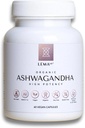 LEMAlab Organic Ashwagandha, 60 Vegan Capsules for Overall Wellness