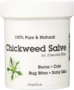Chickweed Salve 4OZ * 100% Pure * All Natural Organic No Additives * Soothing Anti Itch Cream * Provides Relief from Dry Skin