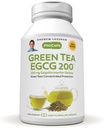 ANDREW LESSMAN 緑茶 EGCG 200mg - 180カプセル - 200mg EGCG、健康な肝臓機能、免疫、脳、心臓および循環システムのための強力な酸化防止サポート。 添加剤なし
