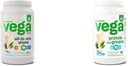 Vega Organic All-in-One Vegan Protein Powder & Protein and Greens Protein Powder, Vanilla - 20g Plant Based Protein Plus Veggies