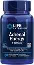 Life Extension Adrenal Energy Formula, Help inhibit The Effects of Stress, holy Basil, cordyceps, bacopa and ashwagandha, Gluten Free, Non-GMO, Vegetarian, 60 Capsules
