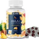SOHM Amla and Ashwagandha Gummies, Individually Wrapped, Supports Healthy Immune Health, Reduce Infections -Ashwagandha Gummies for Women and Men Vegetarian(Pineapple,Mango)