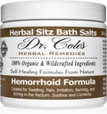 Dr. Cole's Herbal Sitz Bath Soak - 有機植物ベースのバスソルト - ジェントル、ナチュラルフォーミュラ - (ホワイト)
