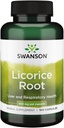 Swanson Premium Brand Licorice Root 450 Milligrams 100 Capsules