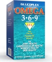 vGlucoflex Omega 3-6-9, Omegas from EPA/DHA Fish Oil for Joint Health, 30 servings