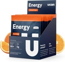UCAN Energy Powder, Tropical Orange, Keto, Sugar-Free Pre & Post Workout for Men & Women, Non-GMO, Vegan, Gluten-Free, Great for Runners, Gym-Goers and High Performance Athletes (12 Servings, 25g)