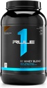 Rule 1 Proteins R1 Whey Blend, 28 Servings, Chocolate Fudge