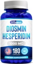 We Like Vitamins Diosmin Hesperidin 1000mg – 180 Capsules – 90 Day Supply - Diosmin and Hesperidin Supplement – Helps to Support Healthy Circulation, Veins, Capillaries, and Lymphatic Drainage