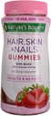 Nature's Bounty Optimal Solutions Hair, Skin and Nails Gummies, 80 ea (Pack of 6)
