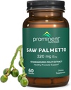 Prominent Nutrition Saw Palmetto Supplement, Healthy Prostate Support Saw Palmetto for Men, Supplement for Urinary Health, 160 mg, 30 Day Supply