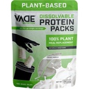 Vade Nutrition Dissolvable Plant-Based Meal Replacement Packs | Vanilla | On-The-Go, 100% Vegan, 26 Vitamins &amp; Minerals, 10 Superfoods, Lactose Free, Gluten Free, No Sugar Added, Lean, 14 Servings