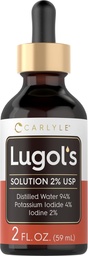 Carlyle Lugols ヨウ素 2 パーセント 2 fl oz   ヨウ素のカリウムおよびヨウ素の解決 2% の液体の低下