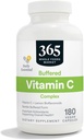 全食品市場、緩衝されたVit C w/Bioflavonoids 500 MG、180 CTによる 365