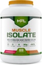 MFL 100% Isolate Protein l 30g of Protein l 12g Amino Acids l Keto Friendly l Low Carbs l 5 lbs. (Strawberry Cream)