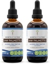 Saw Palmetto Tincture Alcohol-Free Liquid Extract, Saw Palmetto (Serenoa Repens) Dried Berry (2x4 FL OZ)