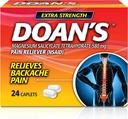 Doan's Backache痛みリレバー - 余分な強さ - 箱あたりの24のカウントのカプレット - 2のパック