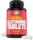 “No Bull” L-Glutamine Tablets, Pure L Glutamine Pills, Non GMO, L Glutamine Supplement, Naturally Vegan, Vegetarian Friendly and Gluten Free, 1000mg