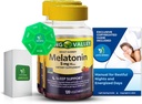 Melatonin 5Mg, 120 Gummies, Sleep Support (2 Pack) with Bundle Exclusive Better Ligth&Spring Guide