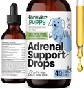 Forever Puppy Adrenal Support Drops for Dogs - Pure Ashwagandha & Ginseng Root Extract for Energy Support - Calming Supplement for Dogs of All Breeds & Sizes - 4 fl oz