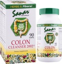 Sanar Naturals Colon Cleanser 2002 - Fiber Supplement, Weight Management Detox and Gut Health for Women and Men - GLP-1 Support - Psyllium Husk Powder, Cascara Sagrada, 90 Capsules