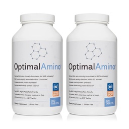 OptimalAminoはフィットネスバンドル(600カウント)を錠剤にします | 99%はエッセンシャルアミノ酸(EAA)サプリメントを利用しました | 筋肉の回復の増加、BCAAタンパク質のプレ/ポストワークアウト、NSFはスポーツ®認定